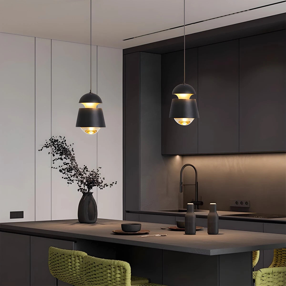 Antizer Modern Kitchen Island Pendant Light Bedside Lamp