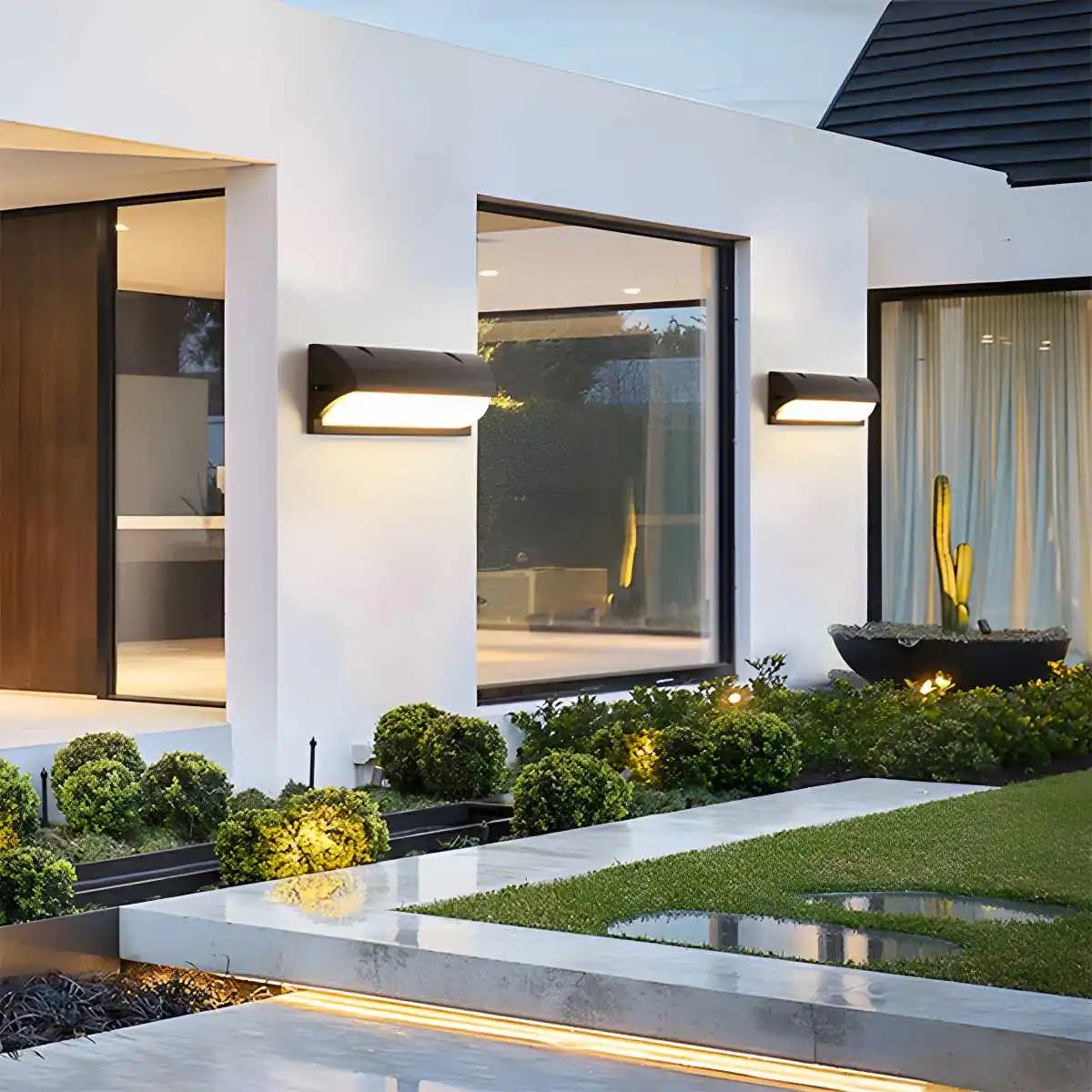 Antizer Modern Outdoor LED Waterproof Wall Sconce Porch Light
