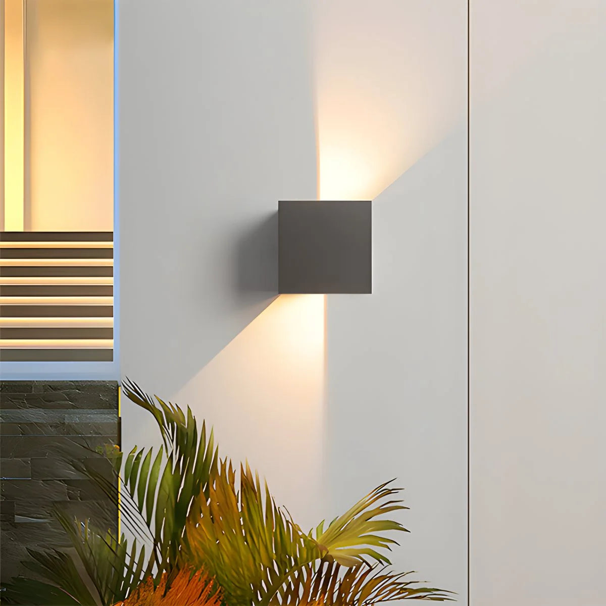 Antizer Outdoor Aluminum Waterproof Garden LED Wall Light