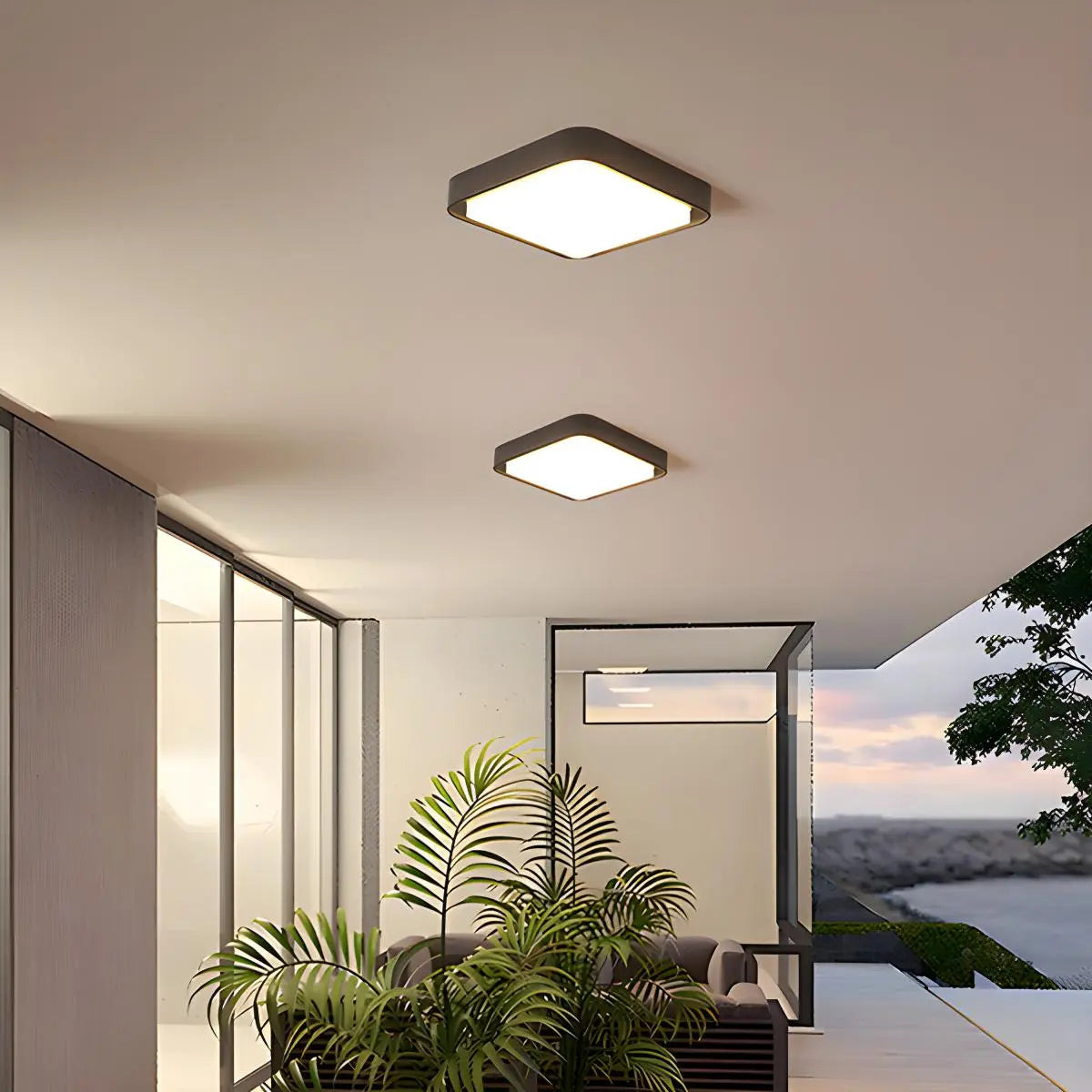 Antizer Outdoor Waterproof Corridor Balcony Ceiling Light