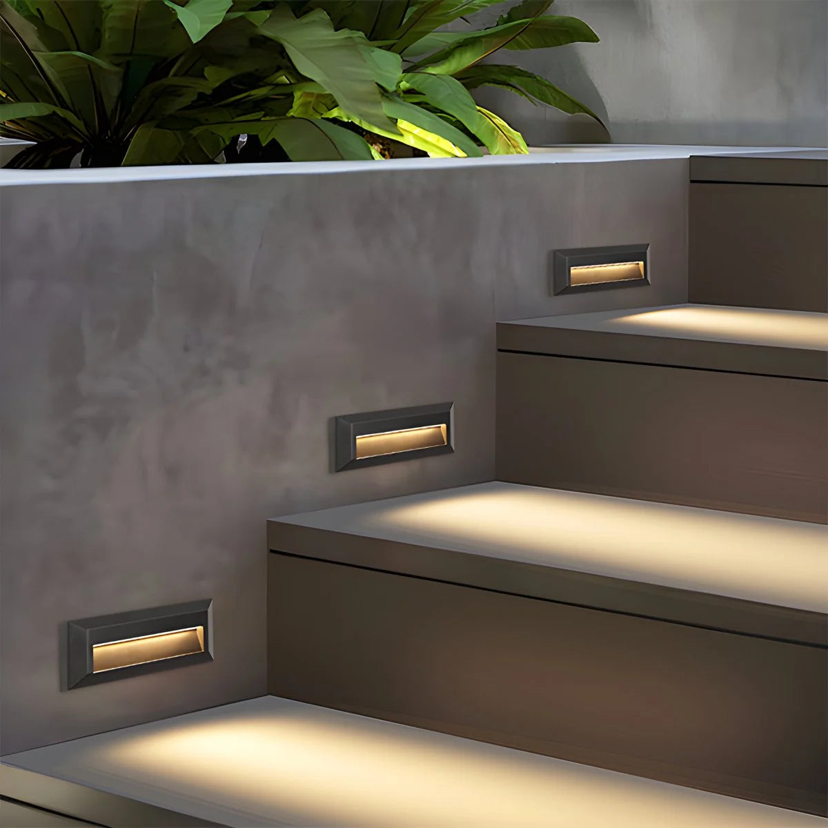 Antizer Outdoor Waterproof Wall Sconce Garden Corridor Step Light
