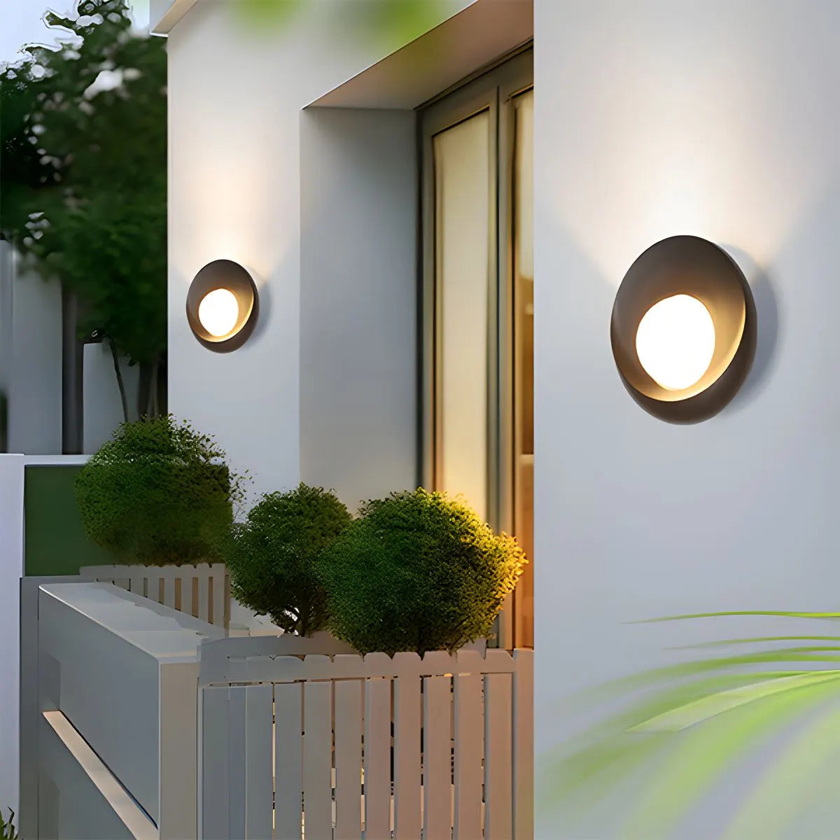 Antizer Outdoor Waterproof Garden Decorative Wall Sconce