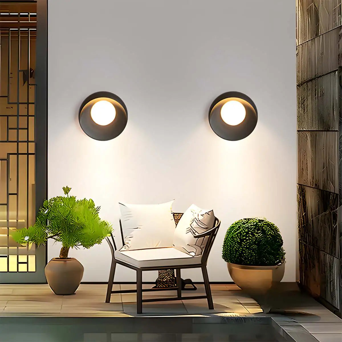 Antizer Outdoor Waterproof Garden Decorative Wall Sconce