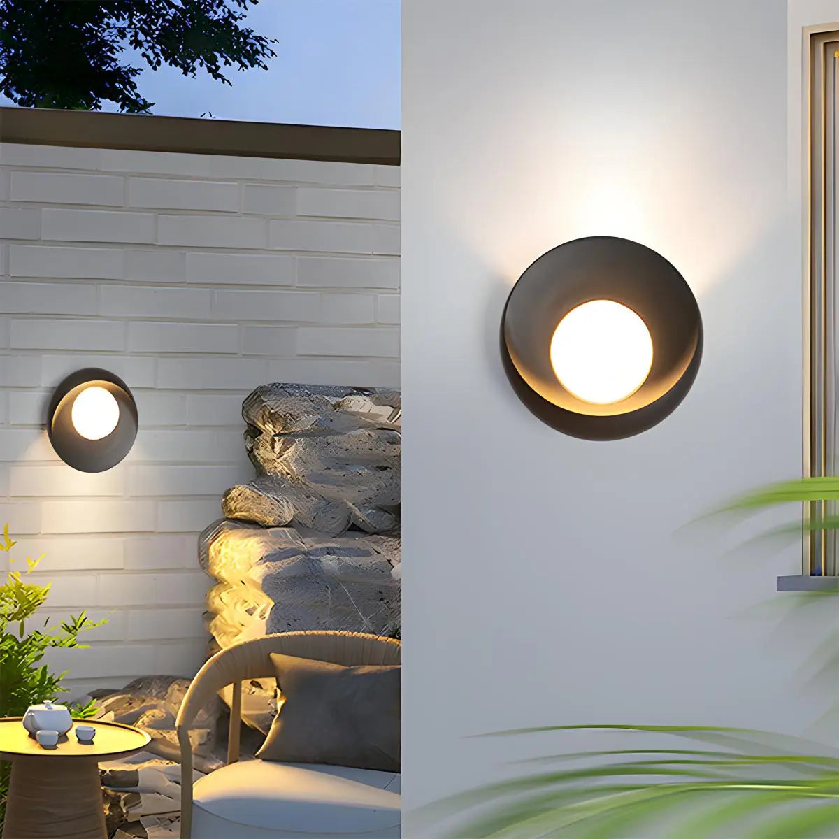 Antizer Outdoor Waterproof Garden Decorative Wall Sconce