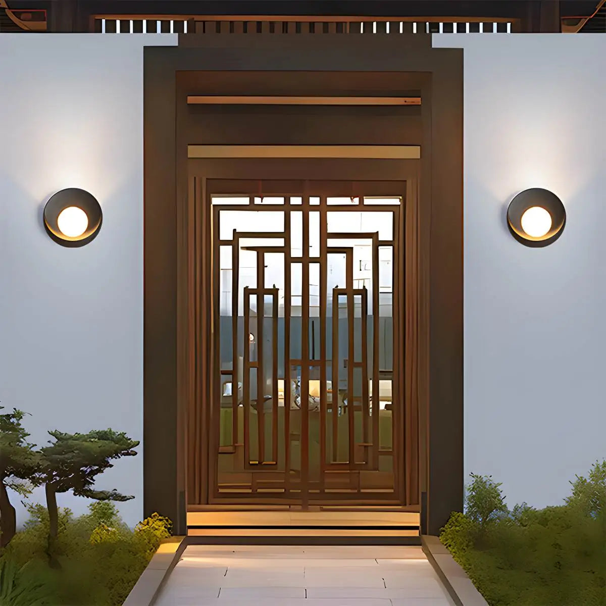 Antizer Outdoor Waterproof Garden Decorative Wall Sconce