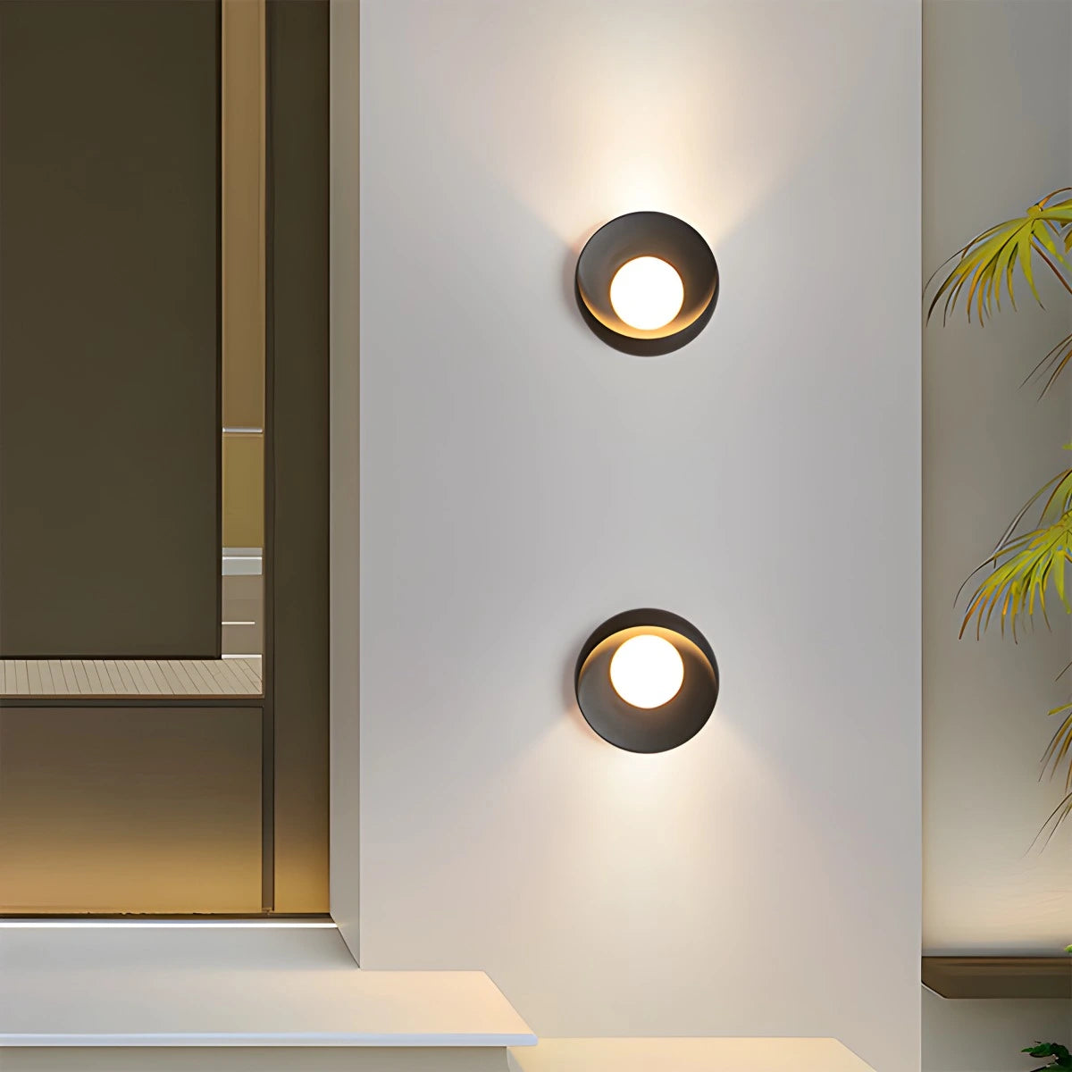 Antizer Outdoor Waterproof Garden Decorative Wall Sconce
