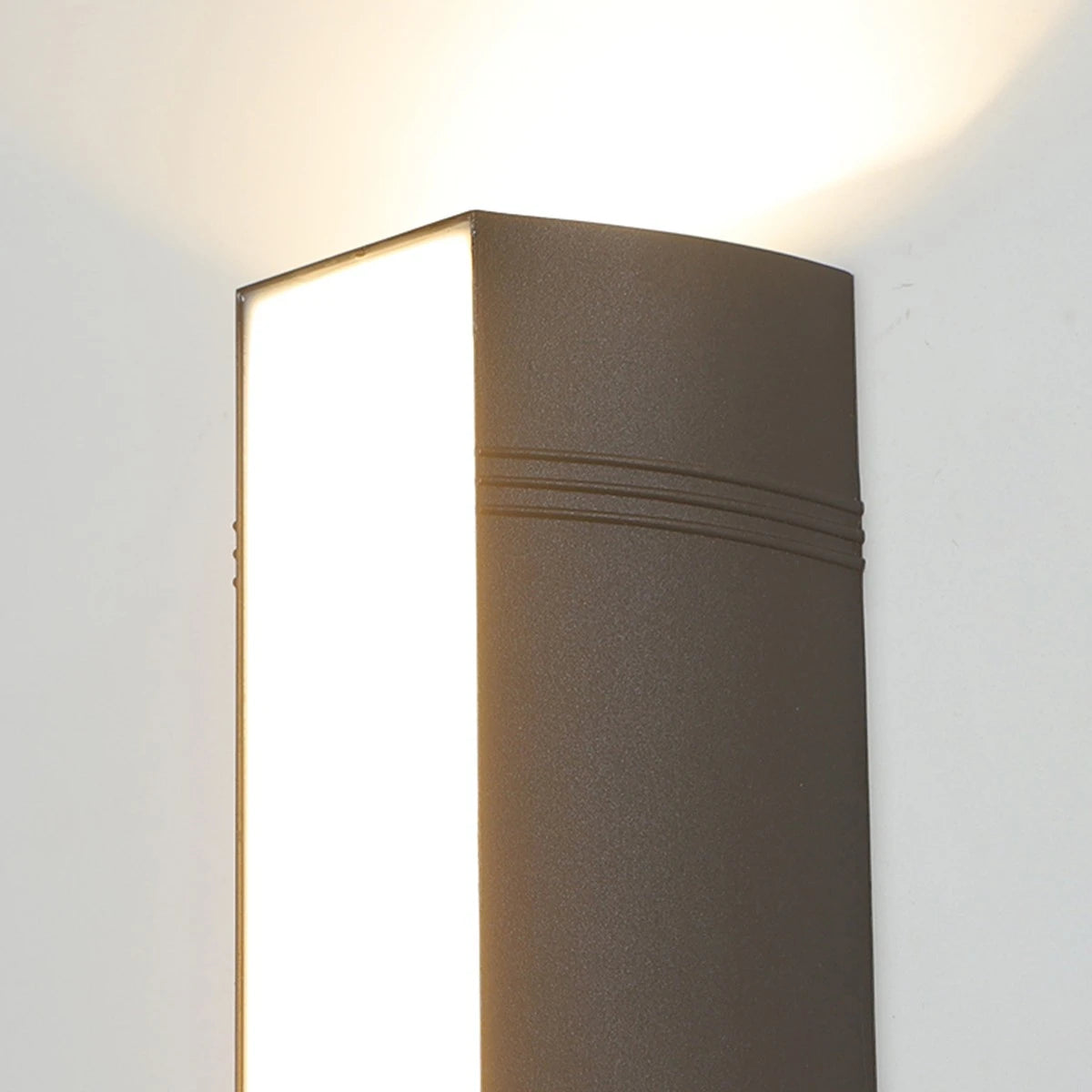 Antizer Outdoor Waterproof LED Strip Aluminum Wall Sconce