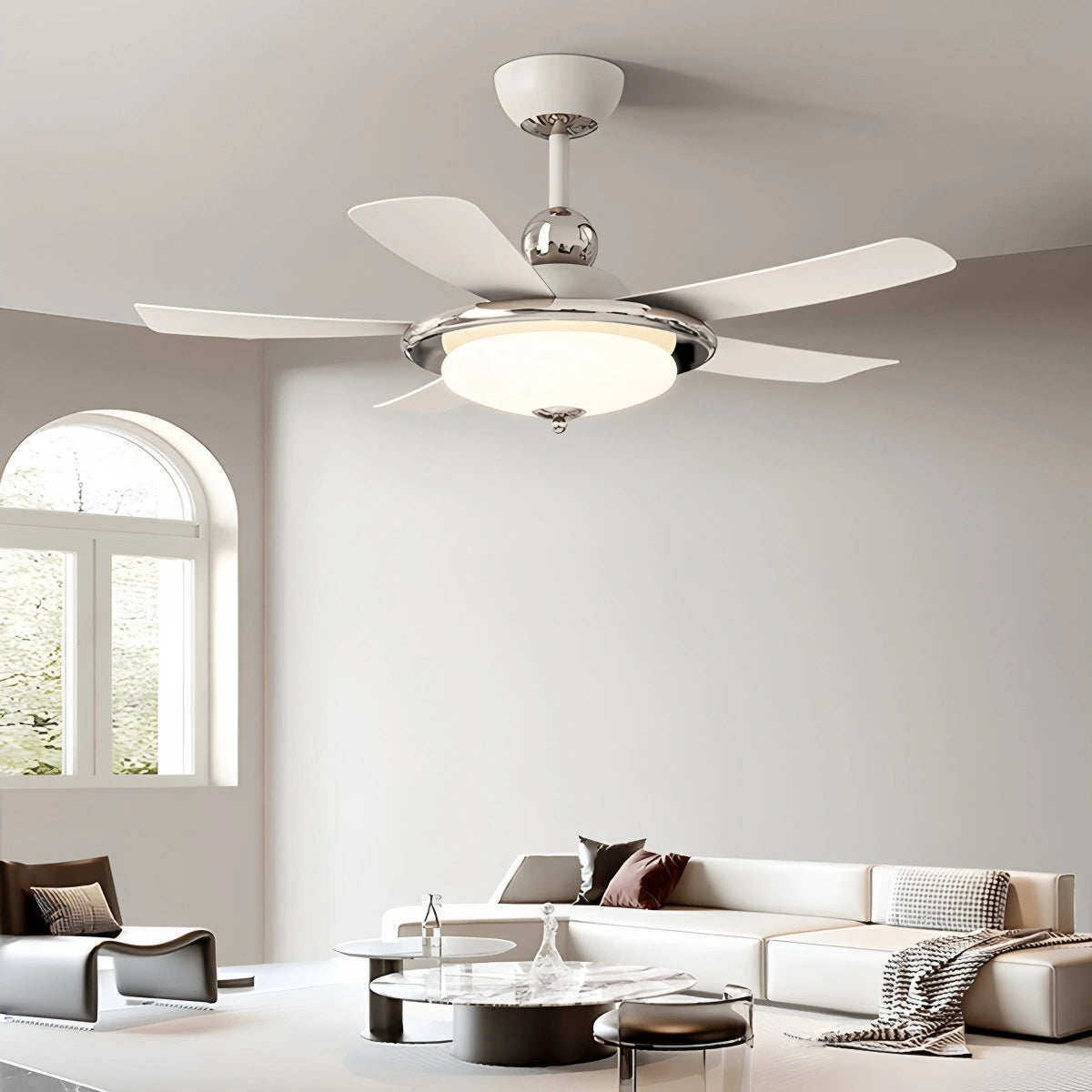 Antizer Silent Ceiling Fan with Light & Remote Control