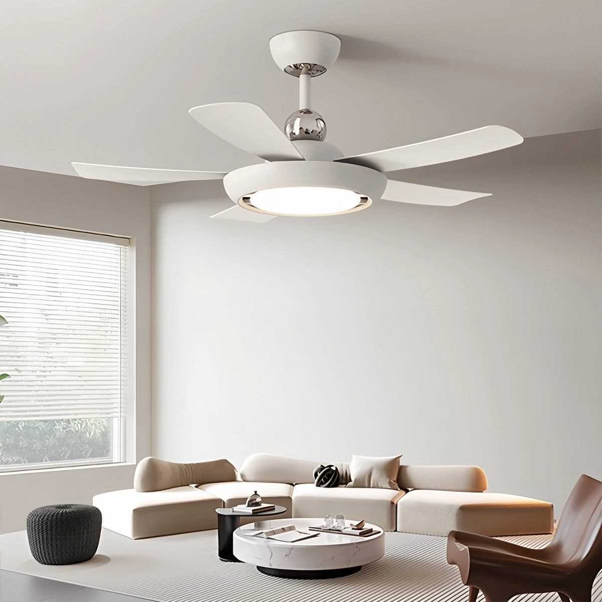 Antizer Silent Ceiling Fan with Light & Remote Control