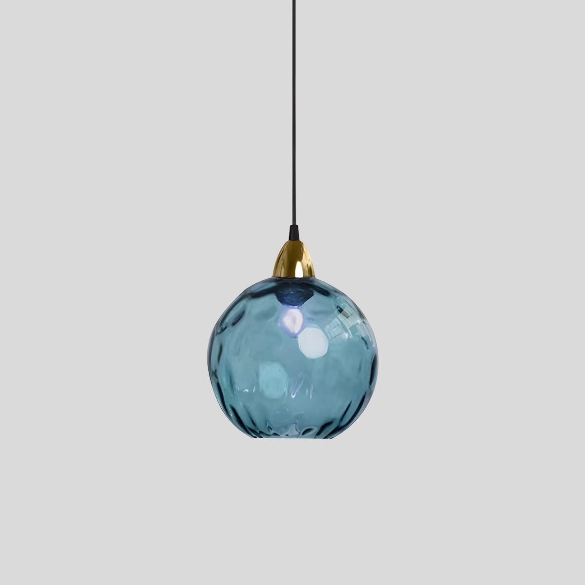Antizer Colorful Glass Ball Pendant Light for Living Room