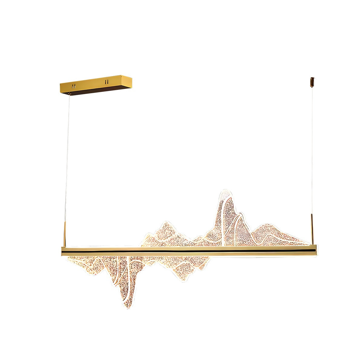 Nordic Light Luxury Snow Mountain Chandelier