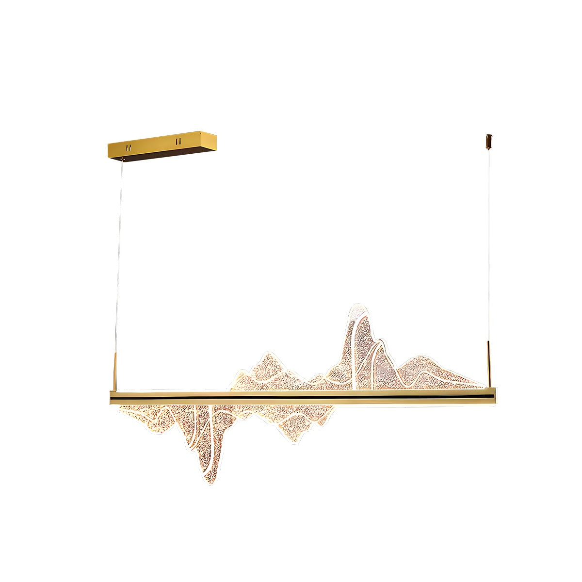 Nordic Light Luxury Snow Mountain Chandelier