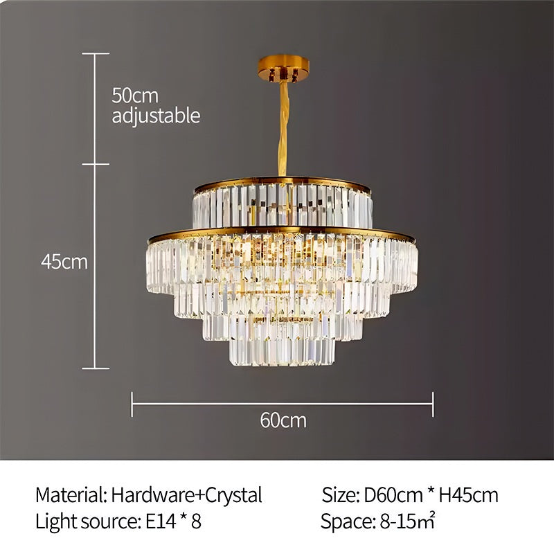 Light Luxury Crystal Chandelier