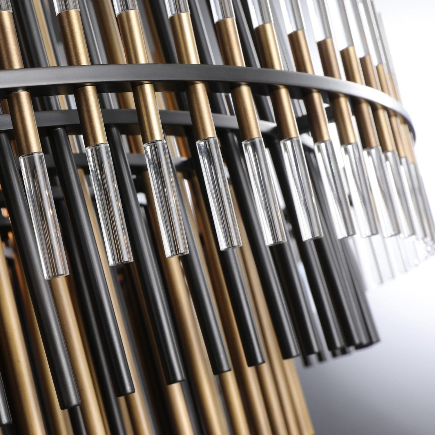 Antizer Emily Industrial Wind Round Chandelier