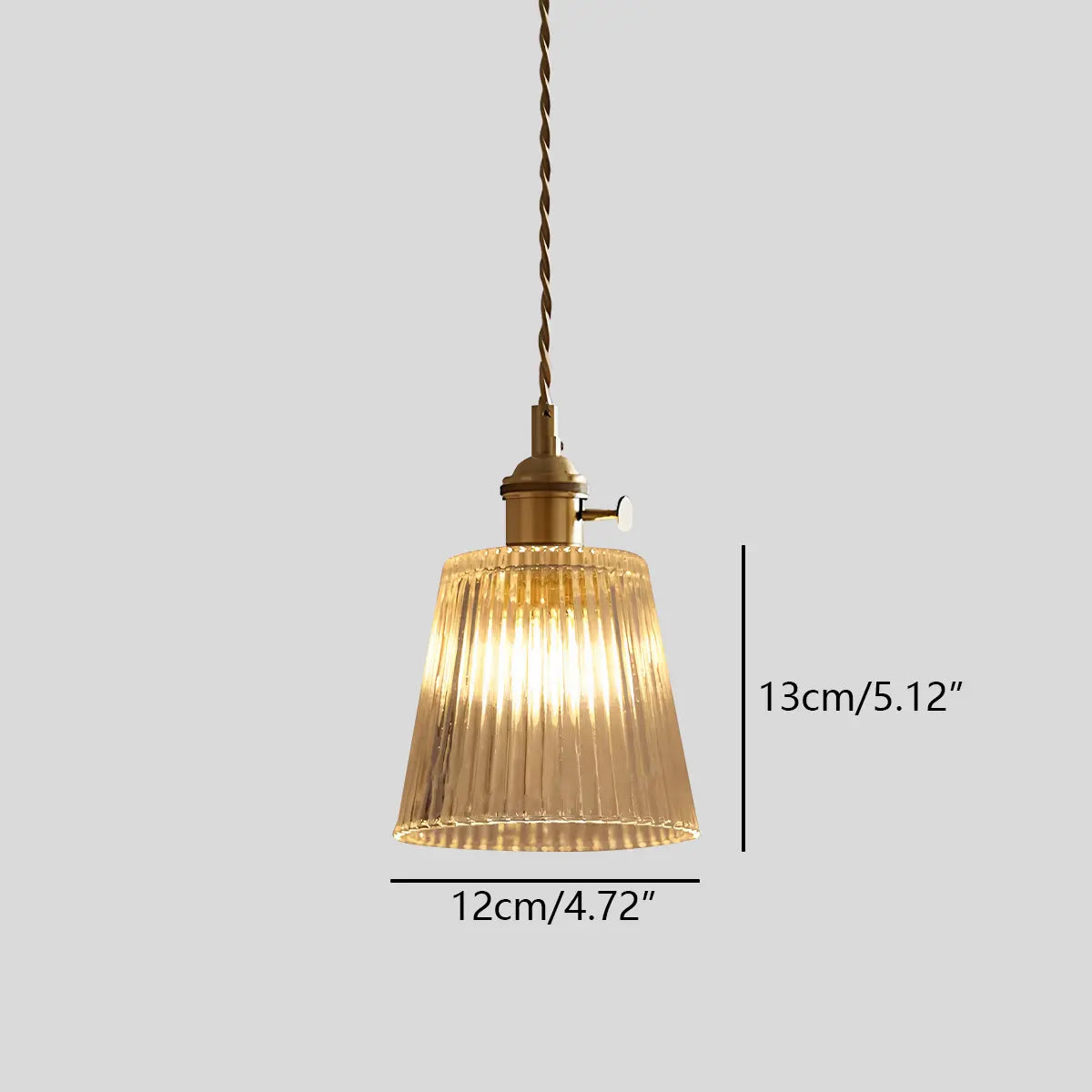 Antizer Isabel Glass Pendant Light for Kitchen Island