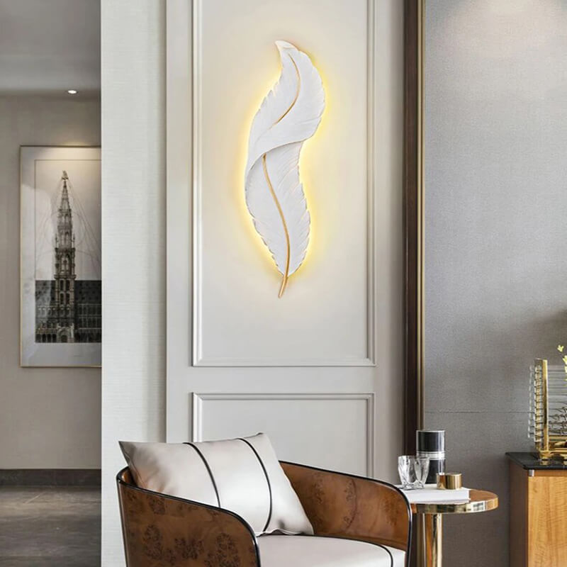 Feather Wall Lamp