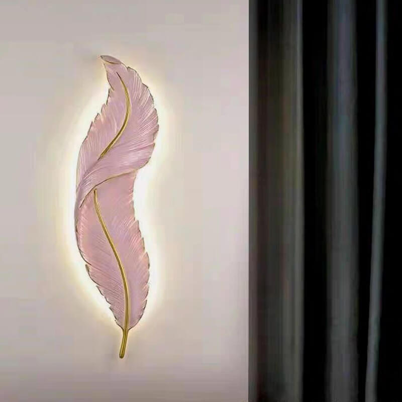 Feather Wall Lamp