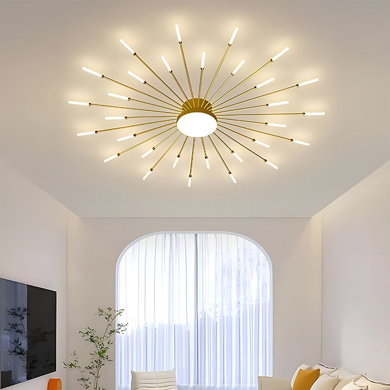 Fireworks Swirl Ceiling Light