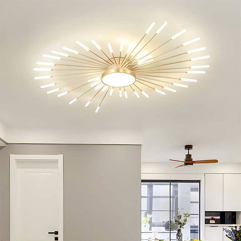 Fireworks Swirl Ceiling Light