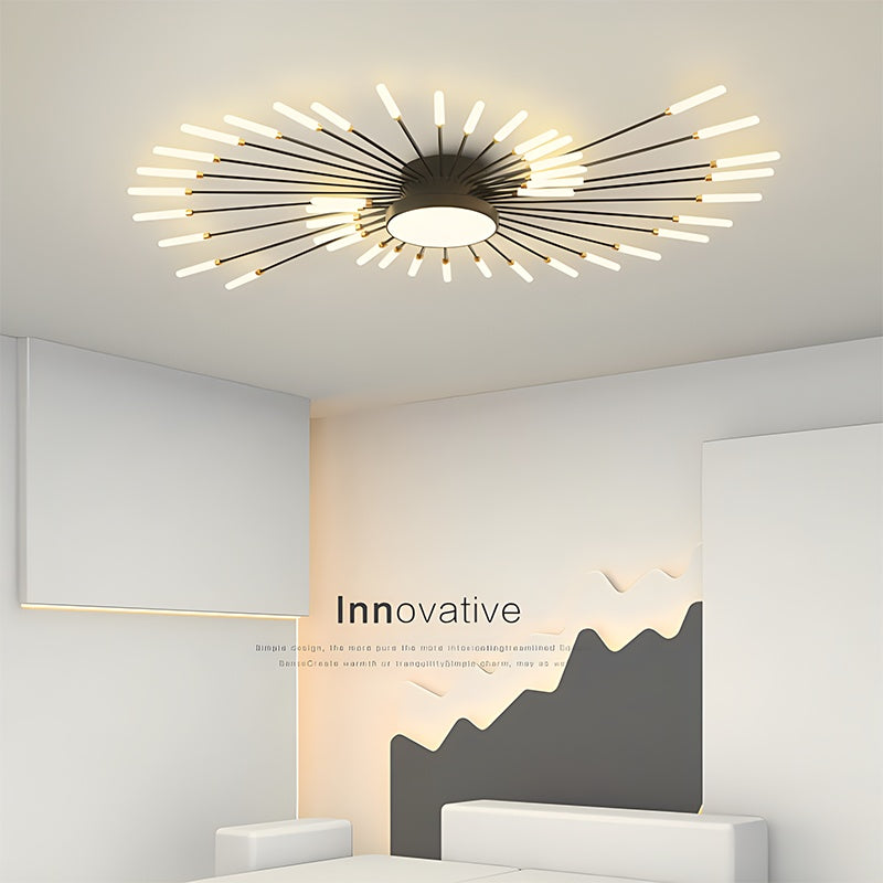 Fireworks Swirl Ceiling Light