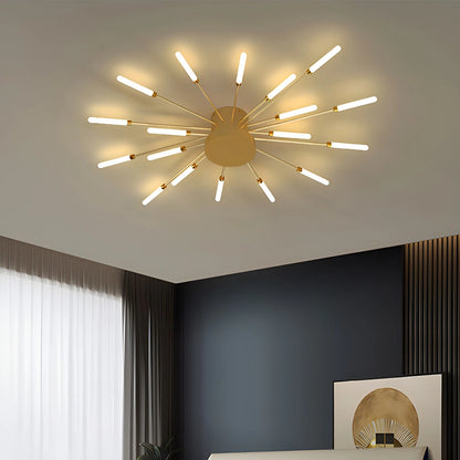 Antizer Fireworks Starburst Ceiling Light