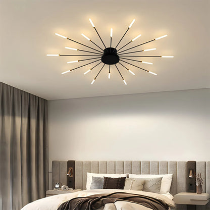 Antizer Fireworks Starburst Ceiling Light