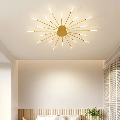 Antizer Fireworks Starburst Ceiling Light