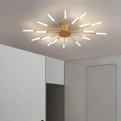 Antizer Fireworks Starburst Ceiling Light