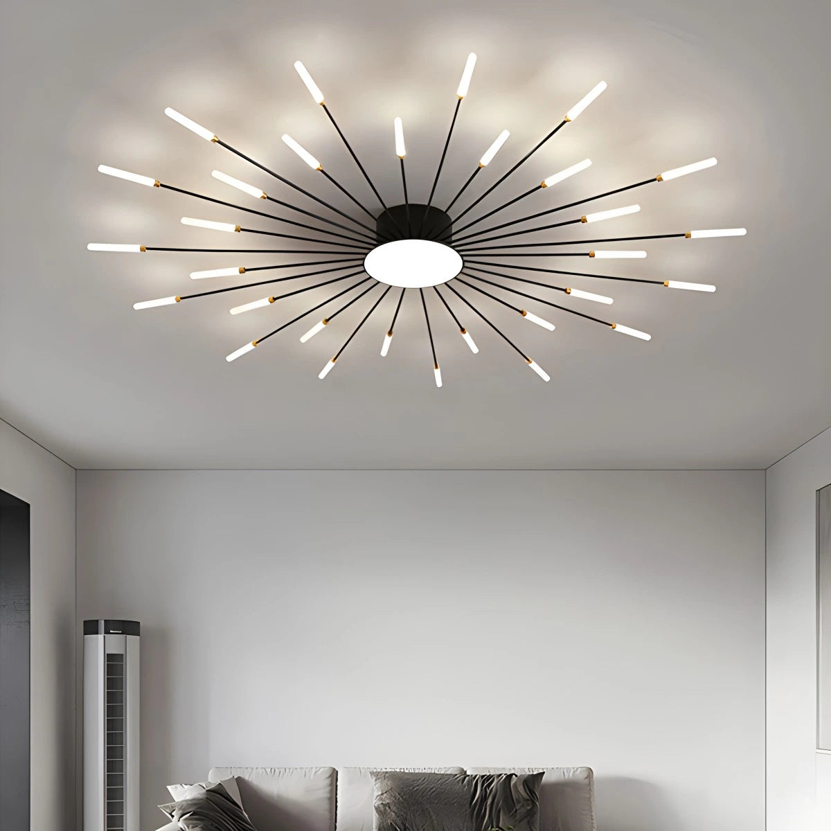 Antizer Fireworks Swirl Ceiling Light for Living Room