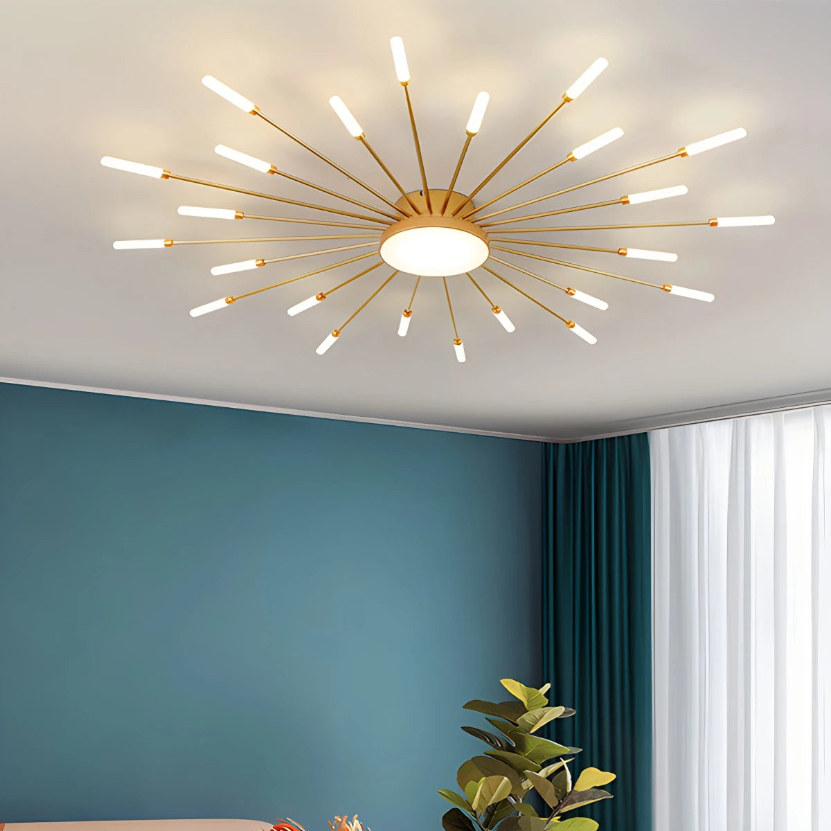 Antizer Fireworks Swirl Ceiling Light for Living Room