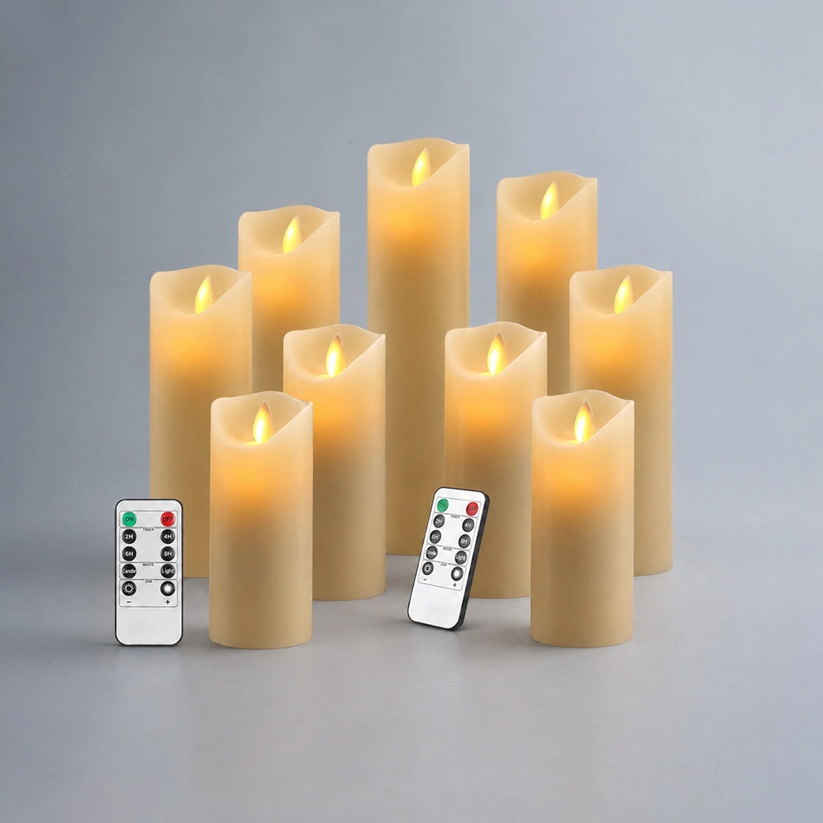 Antizer Flameless Candles 9 Pack