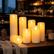 Antizer Flameless Candles 9 Pack × 8