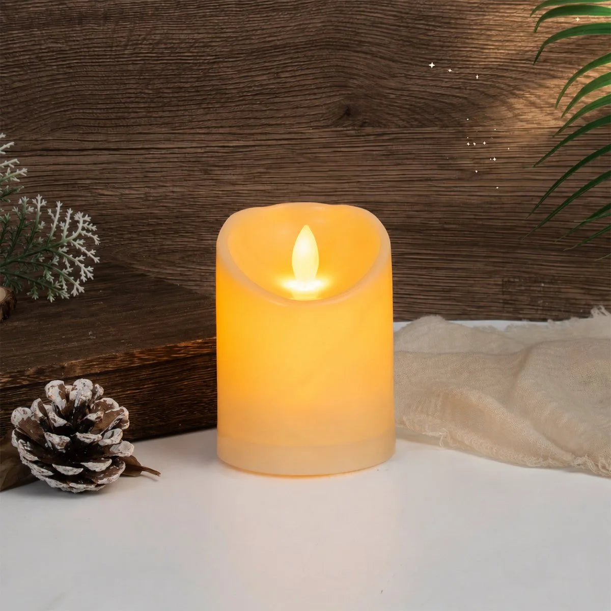 Antizer Flameless LED Candles 3 Pack