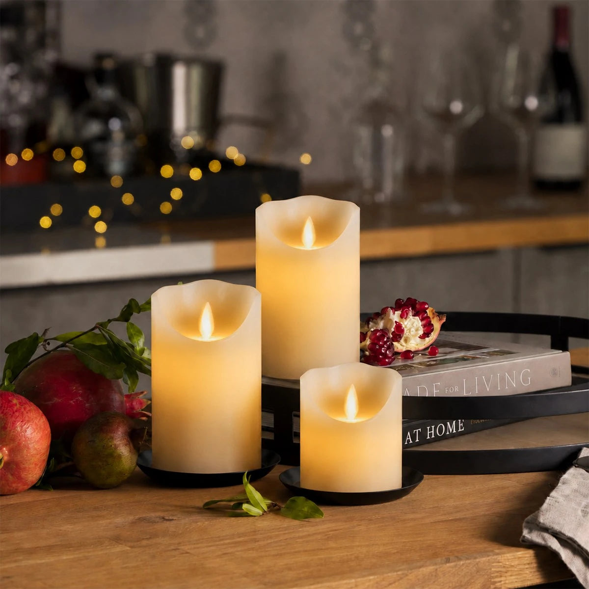 Antizer Flameless LED Candles 3 Pack