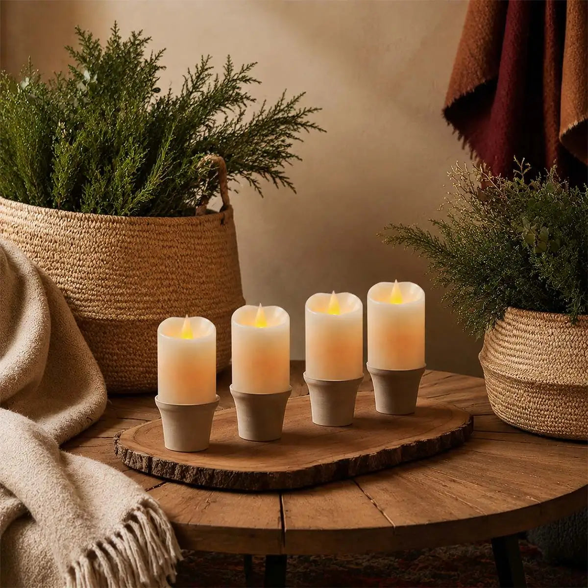 Antizer Flameless Votive Candles