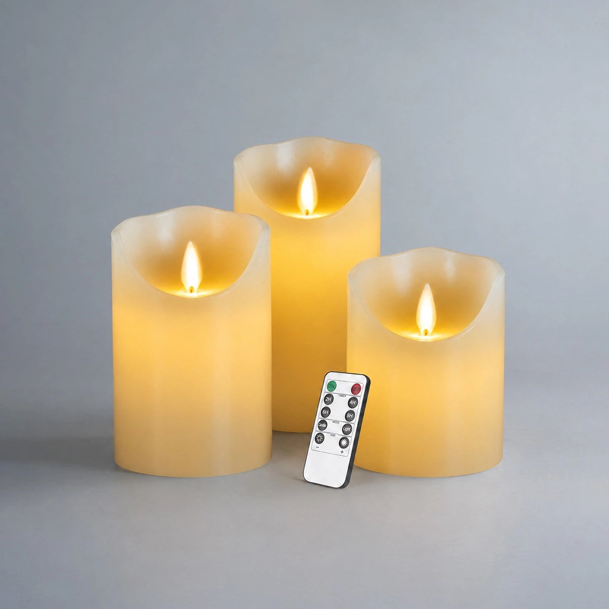 Antizer Flameless LED Candles 3 Pack