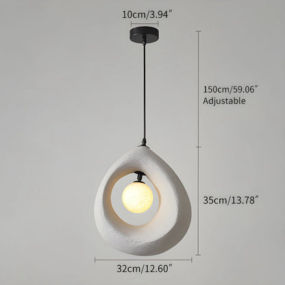 Antizer Circular Wabi Sabi Pendant Light Modern Lighting