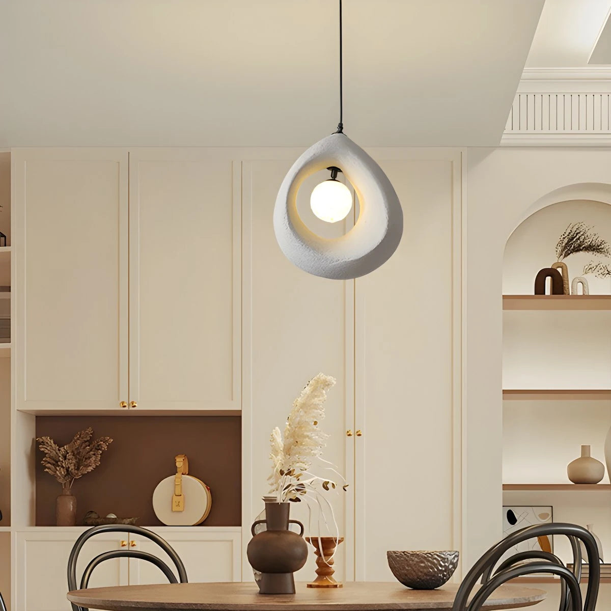 Antizer Circular Wabi Sabi Pendant Light Modern Lighting