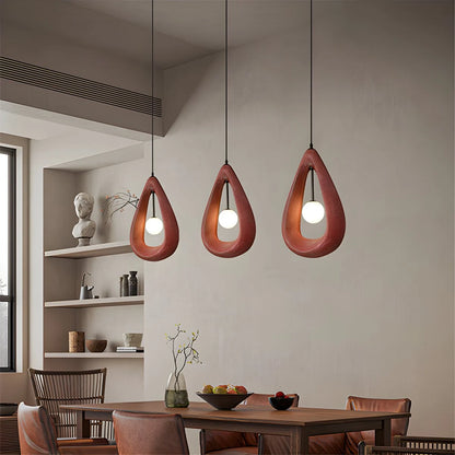 Antizer Contemporary Creative Teardrop Orb Pendant Light