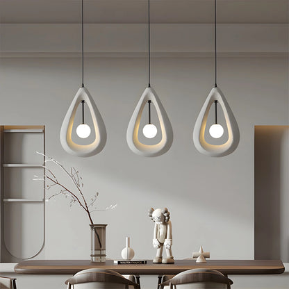 Antizer Contemporary Creative Teardrop Orb Pendant Light