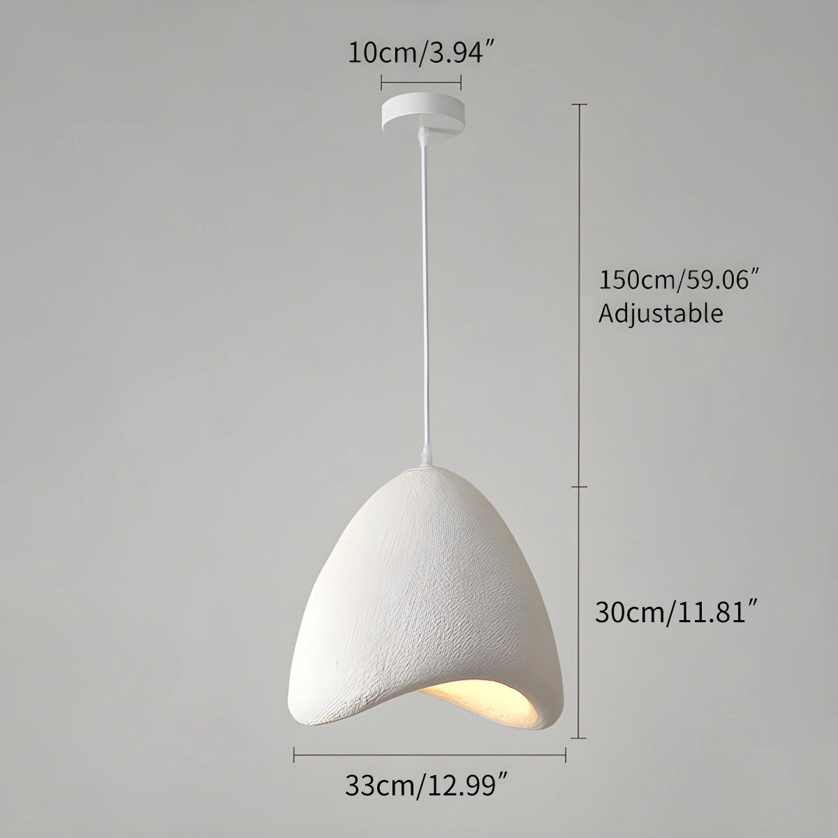 Antizer Japanese Style Bird's Nest Shape Pendant Light