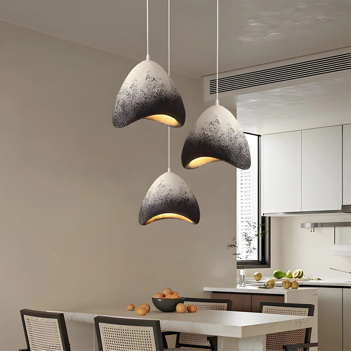 Antizer Japanese Style Bird's Nest Shape Pendant Light