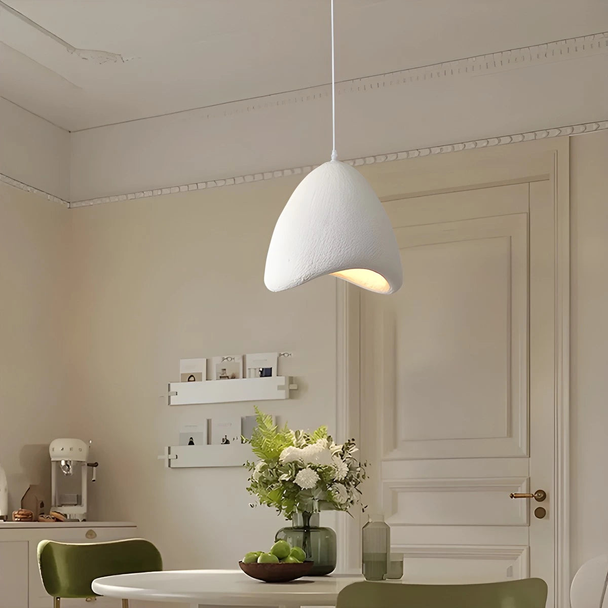 Antizer Japanese Style Bird's Nest Shape Pendant Light
