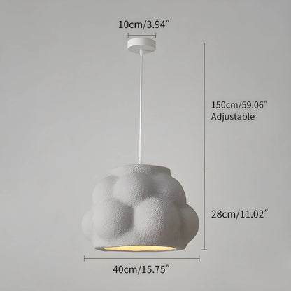 Antizer Wabi Sabi Cloud Pendant Light for Living Room