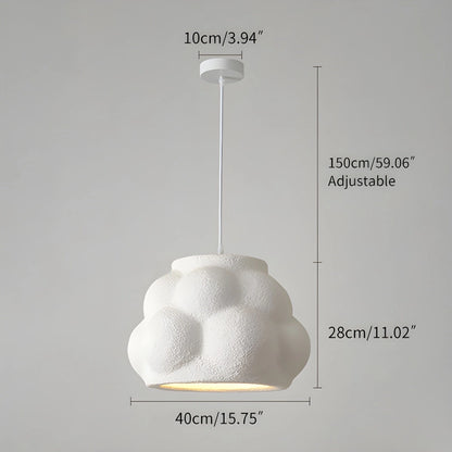 Antizer Wabi Sabi Cloud Pendant Light for Living Room