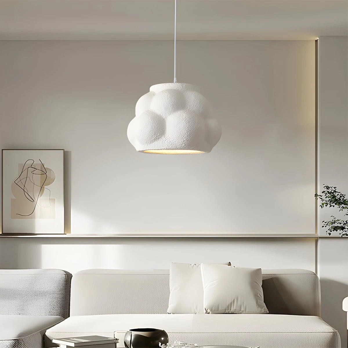 Antizer Wabi Sabi Cloud Pendant Light for Living Room