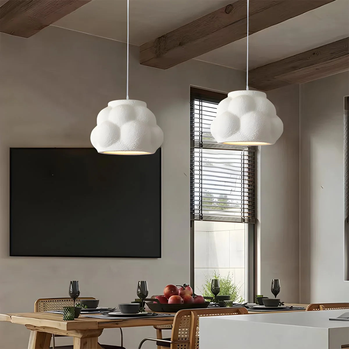 Antizer Wabi Sabi Cloud Pendant Light for Living Room