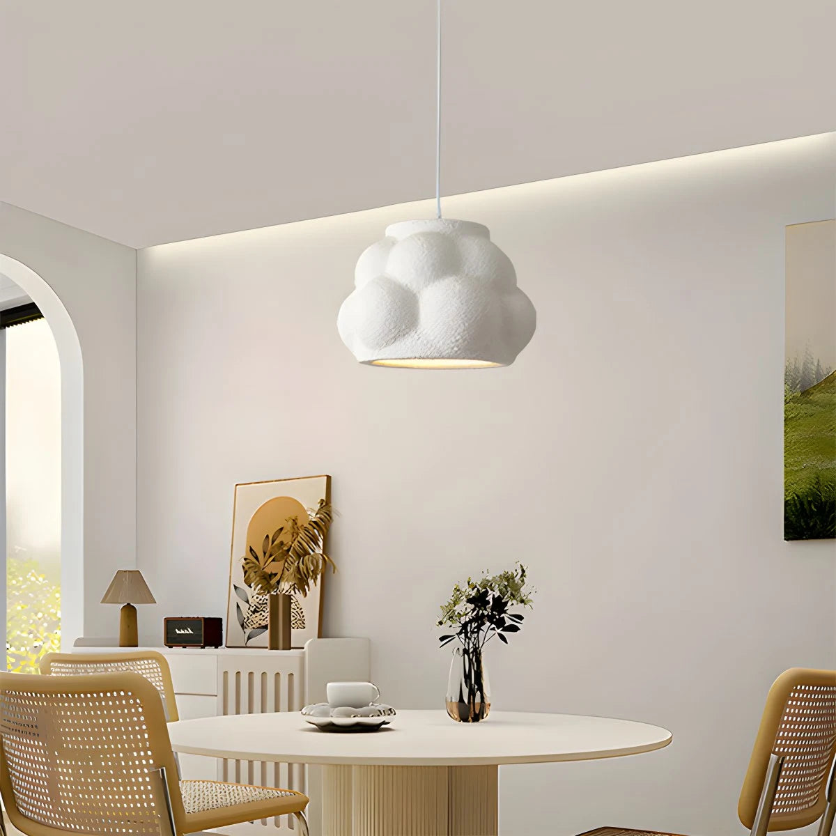 Antizer Wabi Sabi Cloud Pendant Light for Living Room