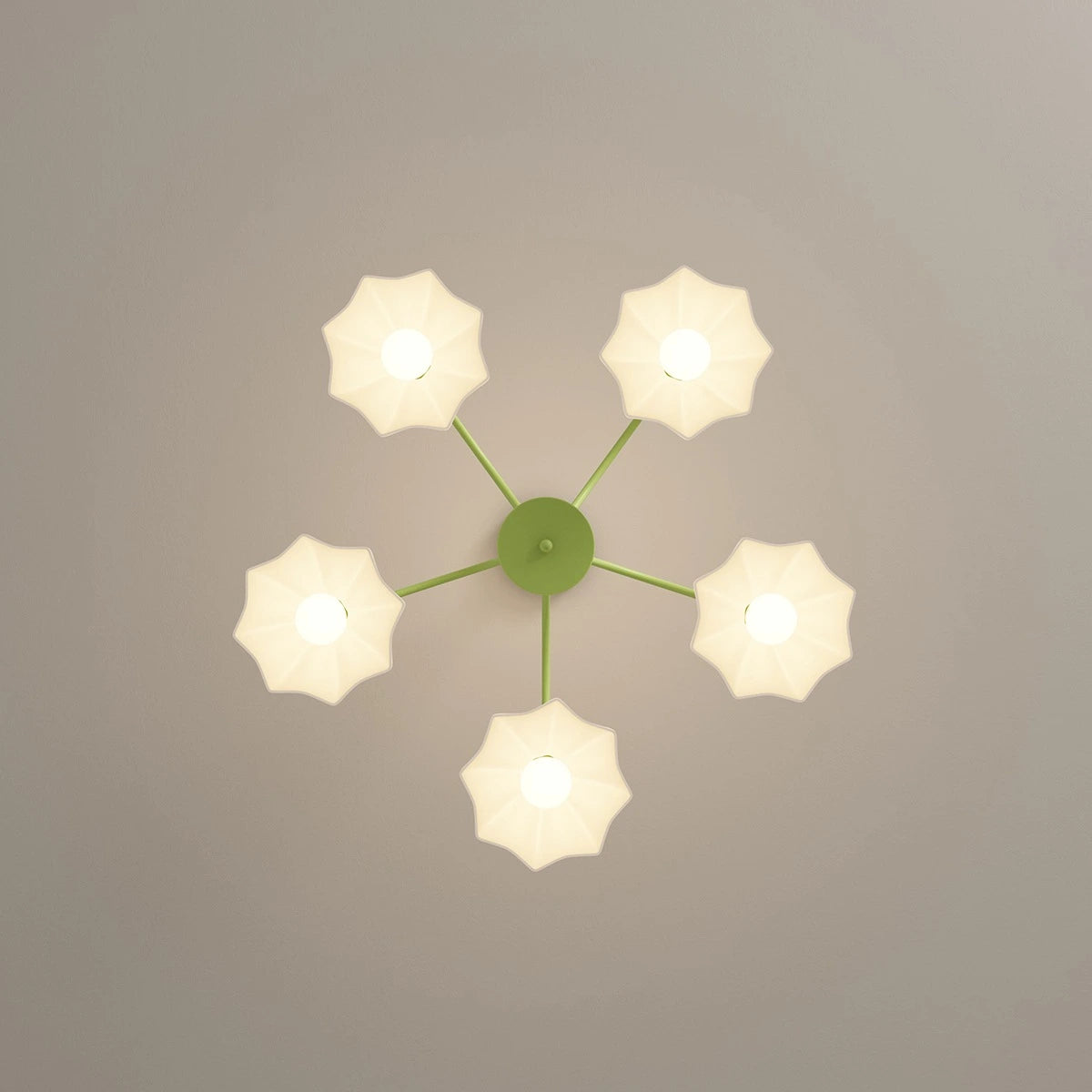 Nordic Modern Light Luxury Flower Chandelier