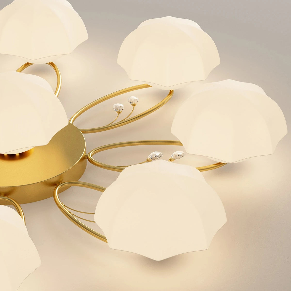 Light Luxury French Bud Ceiling Lamp